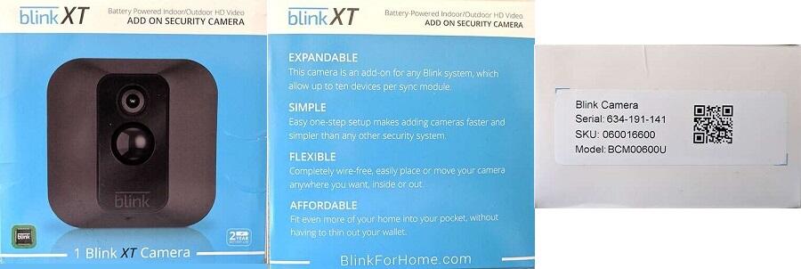 Blink best sale model bcm00600u